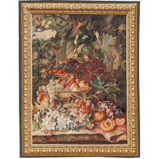 A Floral Tapestry Panel