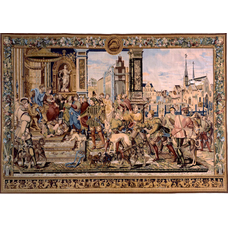 Recreation of a 16th century Van Orley Brussels Tapestry