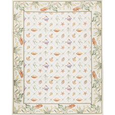 FINE NEEDLEPOINT Z2047 IVORY / GOLD