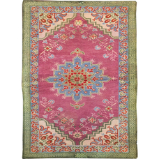 ANTIQUE AGRA AGRAC RED / BLUE