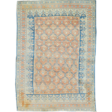 ANTIQUE AGRA AGRAC RUST / BLUE