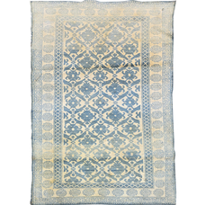 ANTIQUE AGRA AGRAC IVORY / IVORY