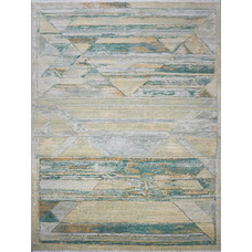 NEO VILLA ALL WOOL VE024 GREEN / YELLOW