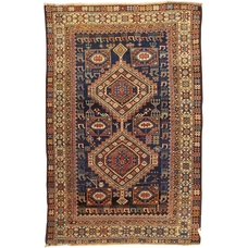 Antique Caucasian Shirvan Rug Circa 1880.