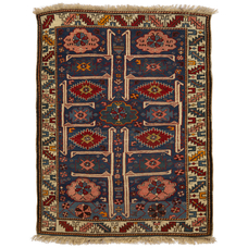 Vintage Caucasian Shirvan Rug Circa 1920