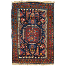 Antique Caucasian Shirvan Rug circa 1880