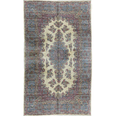 Vintage Persian Kirman Rug circa 1940