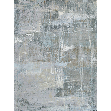 CANVAS ART WITH SILK C9216 ELKO GREY / BLUE