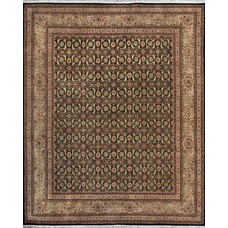 Manchuria Collection Shapur herati con Black