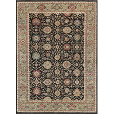 Sultanabad Collection N-17 Black Green