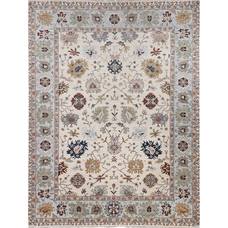 ALLENTON AL622 IVORY / BLUE