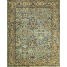 ANTIQUE SULTANABAD KIRMA Blue / Rust 