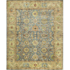 ANTIQUE SULTANABAD MAH20 Blue / Beige 