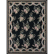GENUINE AUBUSSON BELFORT BLACK / BLACK