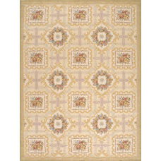 GENUINE AUBUSSON BERNA IVORY / GOLD