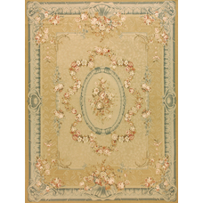 GENUINE AUBUSSON VERSA GOLD / BLUE