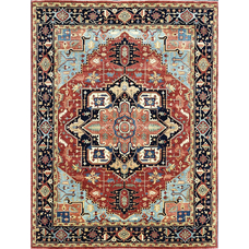 BAKSHAHESH B1195 RED / BLUE