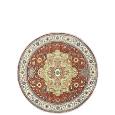BAKSHAHESH B1208 RED / IVORY
