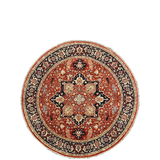 BAKSHAHESH B3059 RED / NAVY