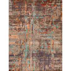 CANTERBURY SILK GV883 CAMEL / BLUE