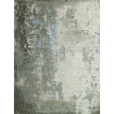 CANVAS ART WITH SILK C2379 GREEN