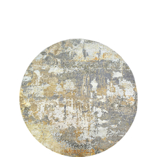 CANVAS ART WITH SILK C9329 GREY / GOLD