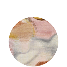 CANVAS ART WITH SILK J1051 GREY / PINK