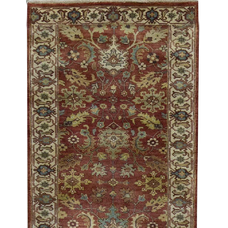 Bakshahesh B1247 Red / Ivory