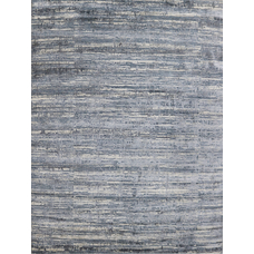 HANDLOOMED JACQUARD RK283 BLUE / SILVER