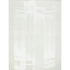 HANDLOOMED JACQUARD 581OC IVORY / WHITE