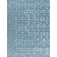 HANDLOOMED JACQUARD. LORRAINE LIGHT BLUE