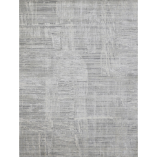 HANDLOOMED JACQUARD RK297 GREY / IVORY