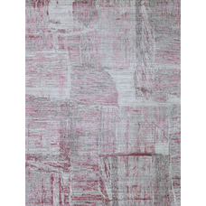 HANDLOOMED JACQUARD RP206 GREY / RED