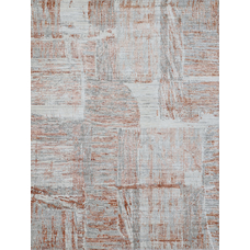 HANDLOOMED JACQUARD RP208 GREY / RUST