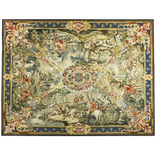 Recreation of an 18th century Flemish Hunting Scene Tapestry