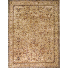 KING KASHAN BENARES CREAM / IVORY