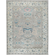 BODRUM OUSHAK SC078 SILVER / IVORY