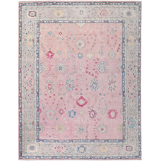 BODRUM OUSHAK SC119 PINK / IVORY 