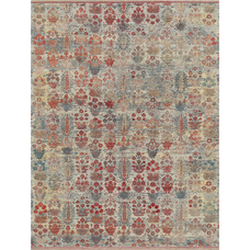 SONA ANTIQUE ALL WOOL SG-04 IVORY / RED