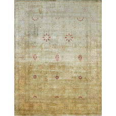 SILK LOOM SK-38 BLUE / CAMEL