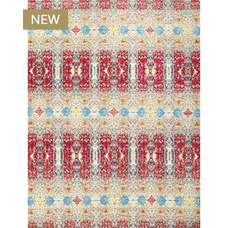 CANVAS ART II  1238A RED / BEIGE 