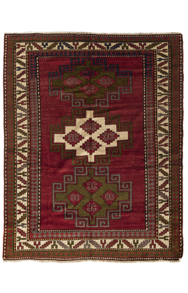 Antique Caucasian Kazak Rug Circa 1900. 
