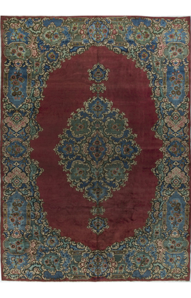 Antique Persian Kerman Rug Circa 1900