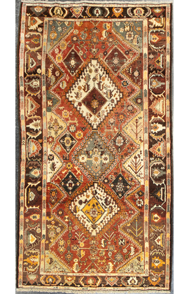 Antique Shiraz Rug Circa1900