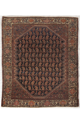 Antique Persian Malayer Rug circa 1900.