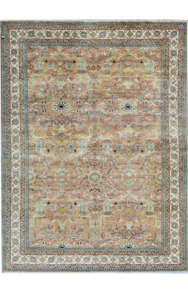 ANTIQUE SULTANABAD MAH29 RUST / IVORY