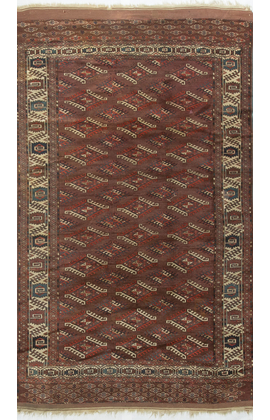 Antique Turkoman Yomut Rug Circa 1890