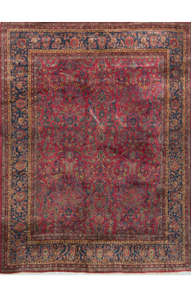 Antique Persian Kashan Circa 1900