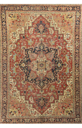 Antique Persian Serapi Circa 1890