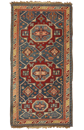 Antique Caucasian Dagestan Rug Circa 1900